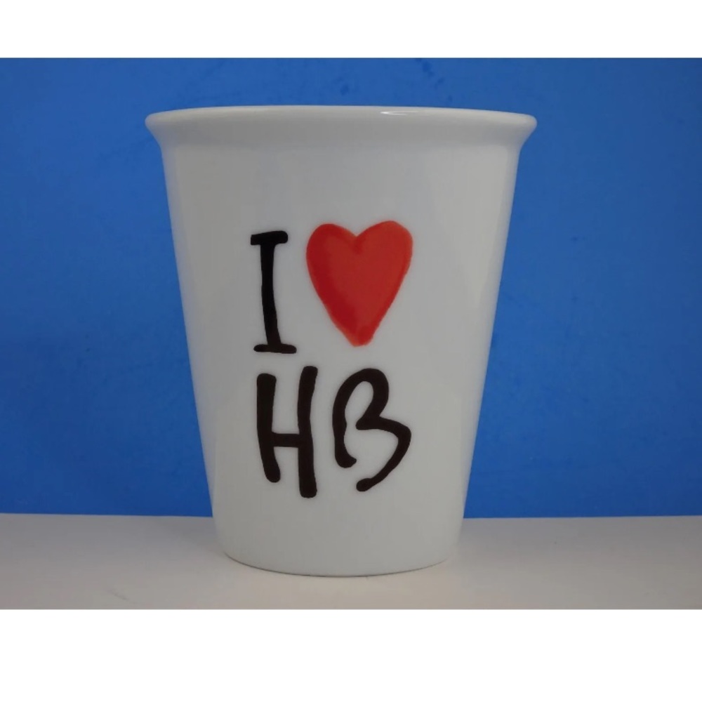 -Henri Bendel || Ceramic Cup NO Lid || Small Size